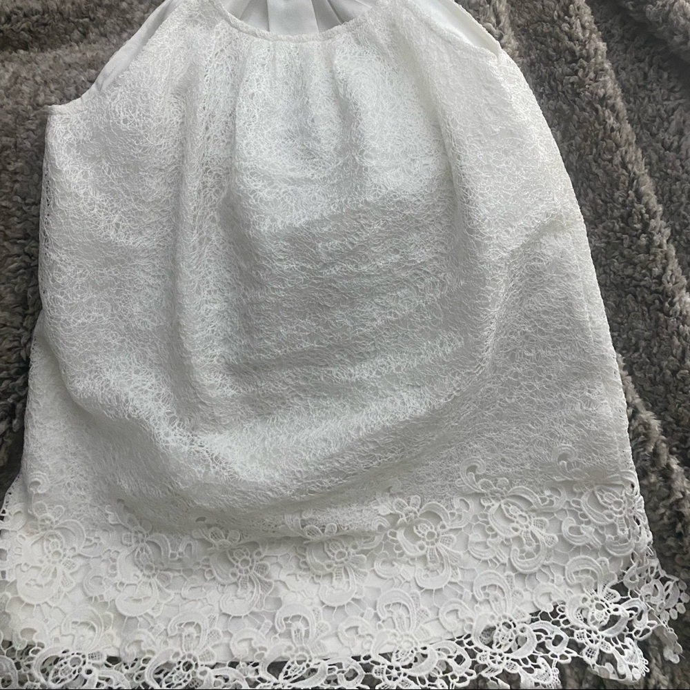 Jade Lace Dress Tank